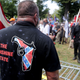 White nationalists, neo-Nazis and members of the “alt-right” are forced out of Emancipation Park after the Unite the Right rally was declared an unlawful gathering Aug. 12, 2017, in Charlottesville, Va. (Chip Somodevilla/Getty Images)